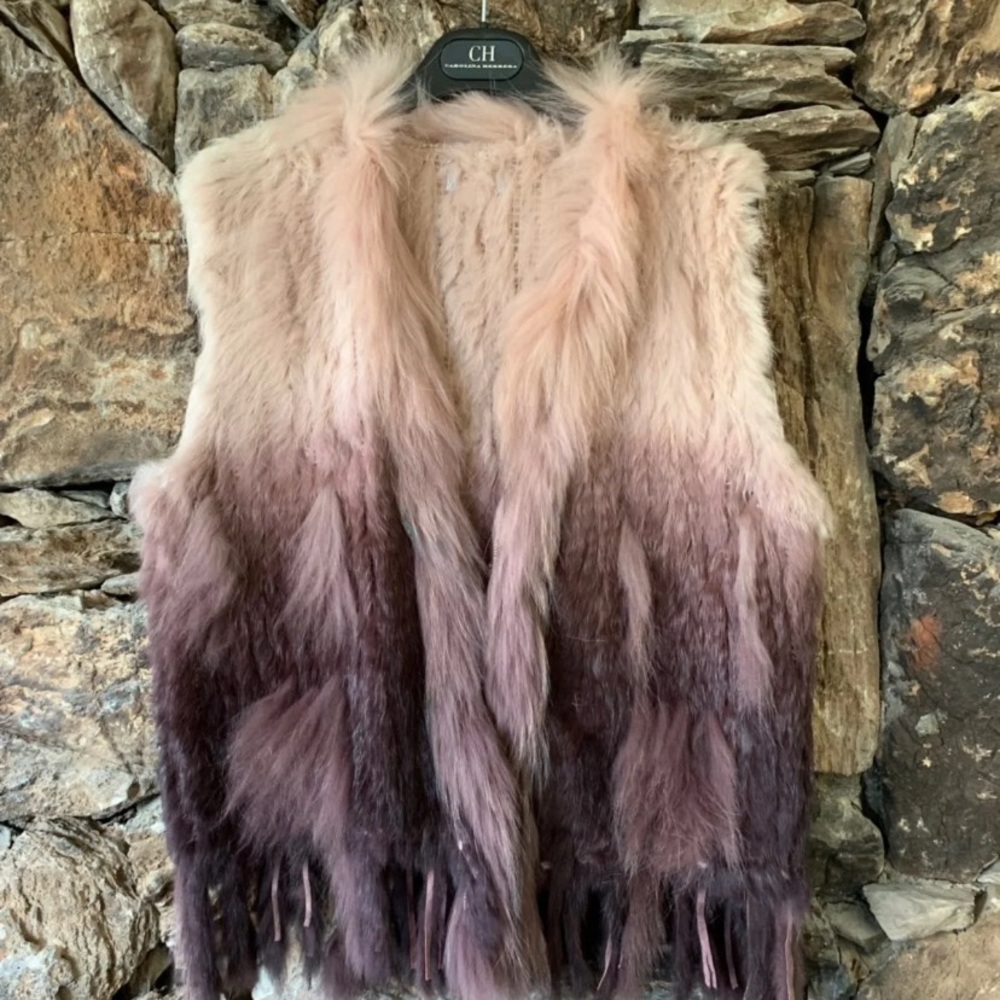 Fashion real fur vest
